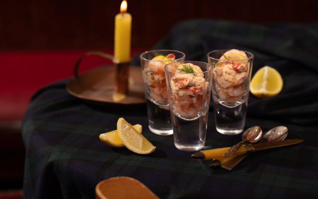 Salmon, Prawn & Smoked Salmon Cocktails